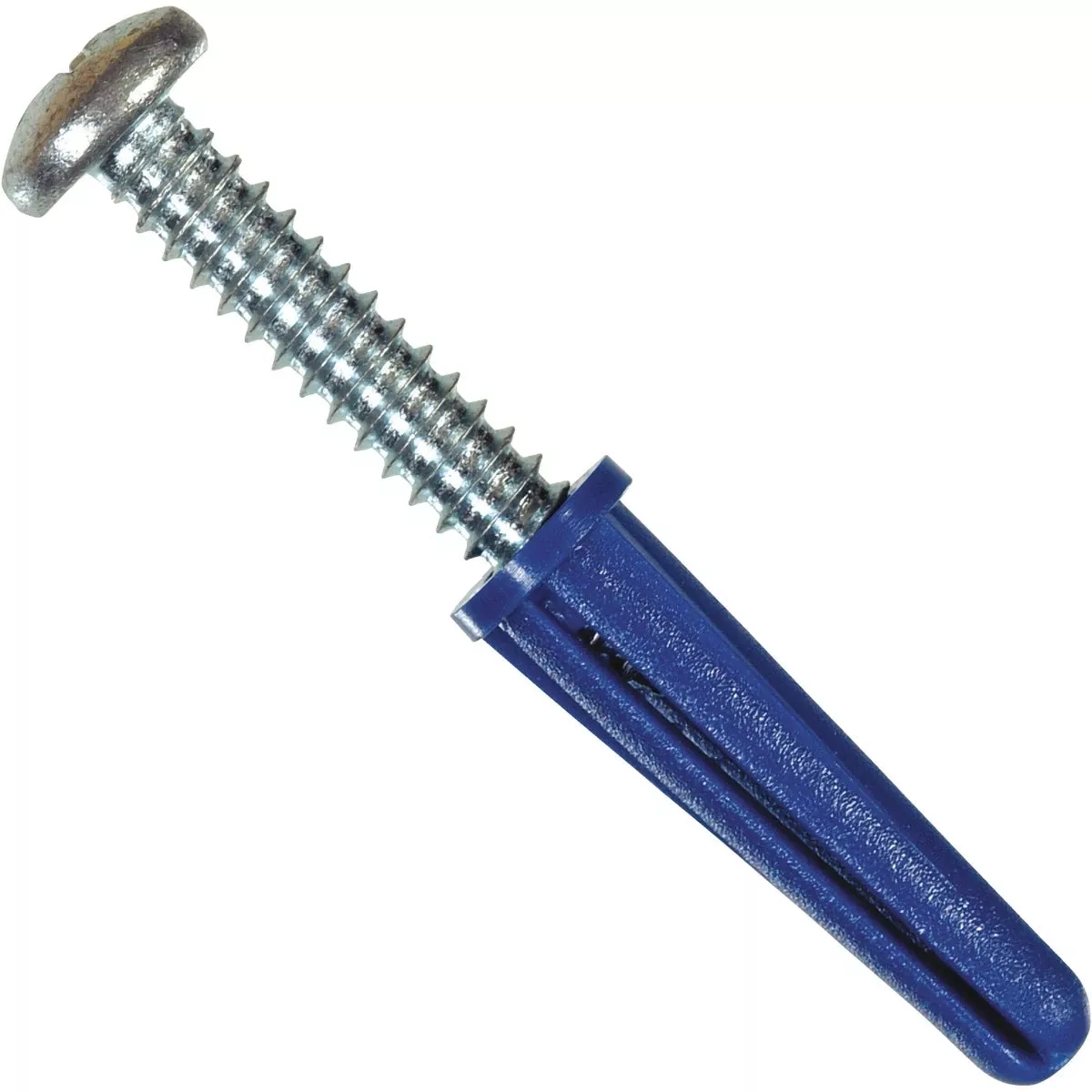 .25 In. D X 1-3/8 In. L Plastic Pan Head Conical Anchor 2 Pk