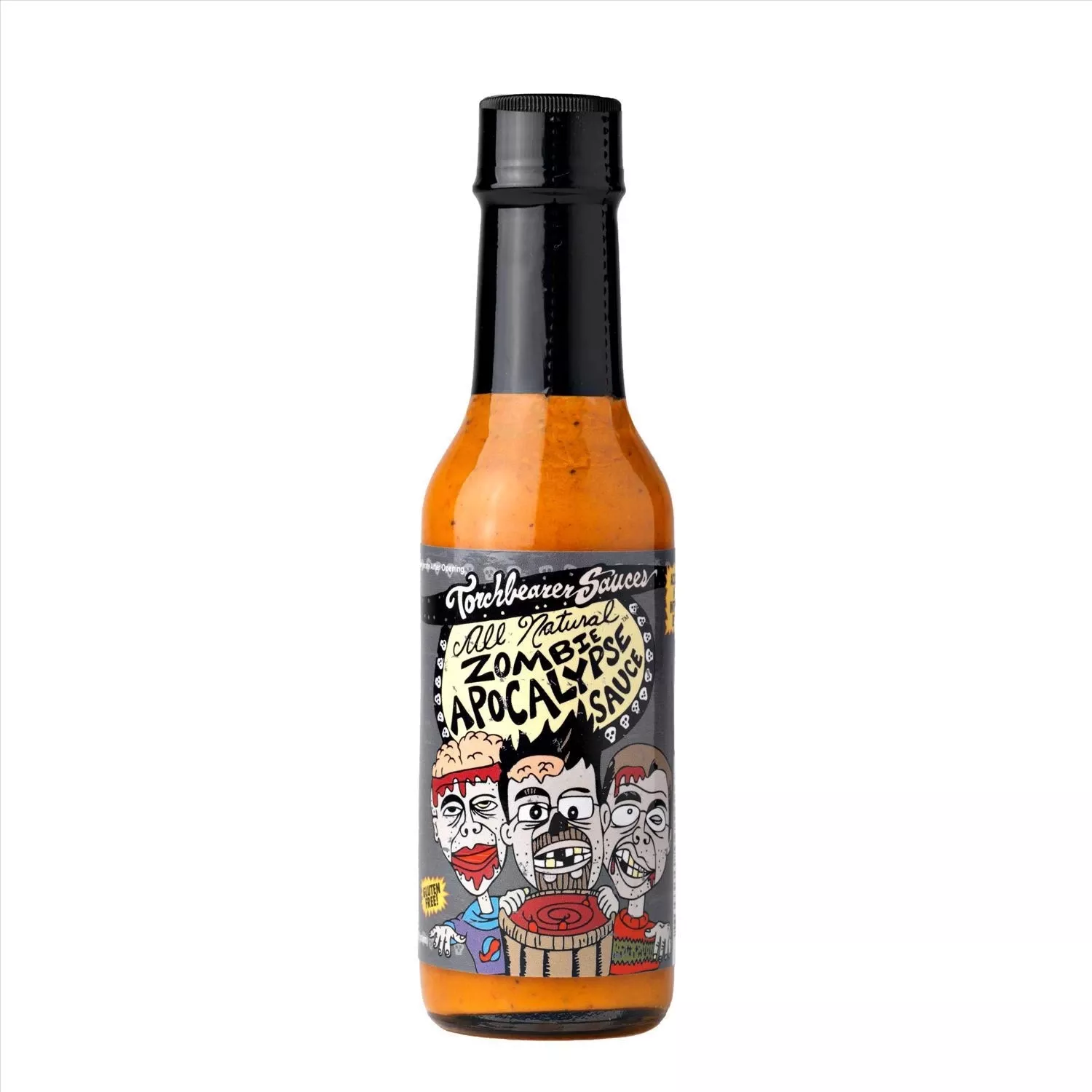 Zombie Apocalypse Ghost Pepper Hot Sauce 5 Oz
